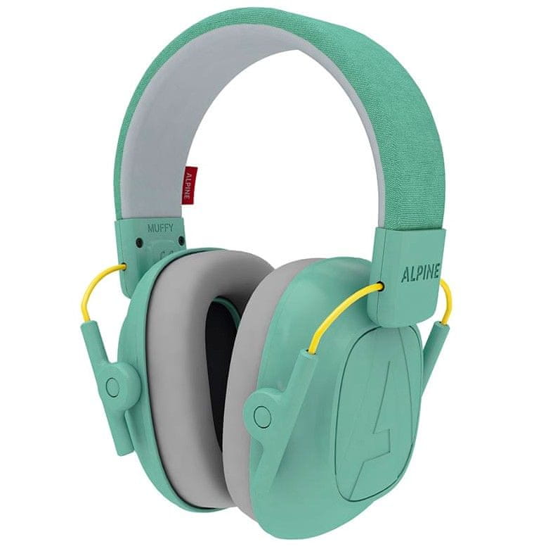 ALPINE Hearing Muffy - detské izolačné slúchadlá MINT model 2021